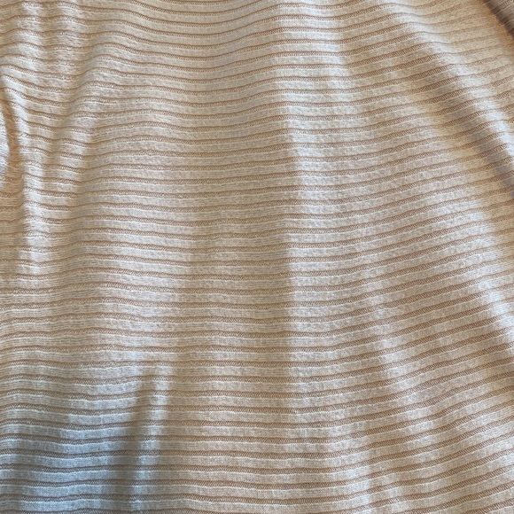 Free people mock neck ribbed knit sweater blush pink - Picture 6 of 8